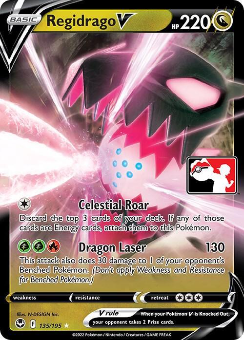 Silver Tempest Regidrago V [Prize-Pack] Pokémon card